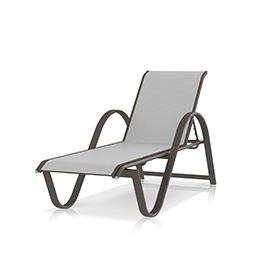 Chaise Tex Gray / Cloud Gray Sling